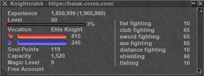 Signature for player Knightniahk